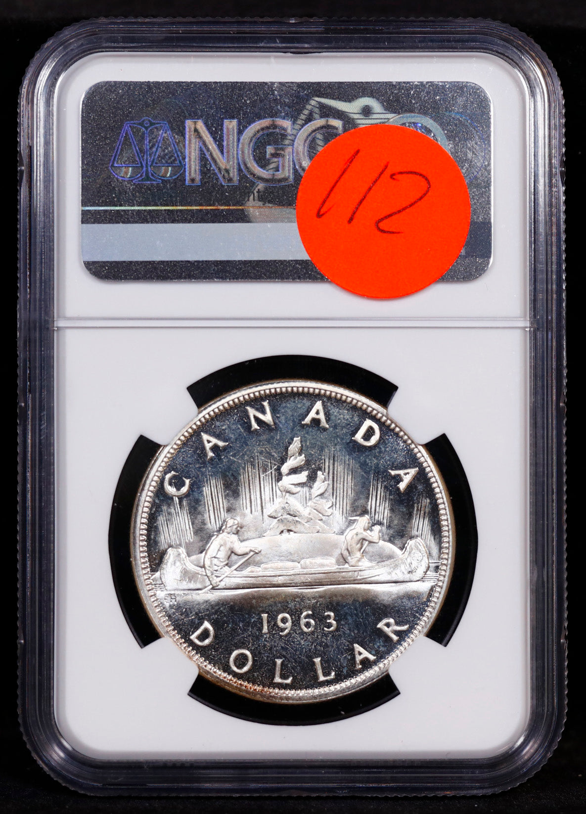 1963 Canada Silver Dollar S$1 NGC PL65 Ultra Cameo
