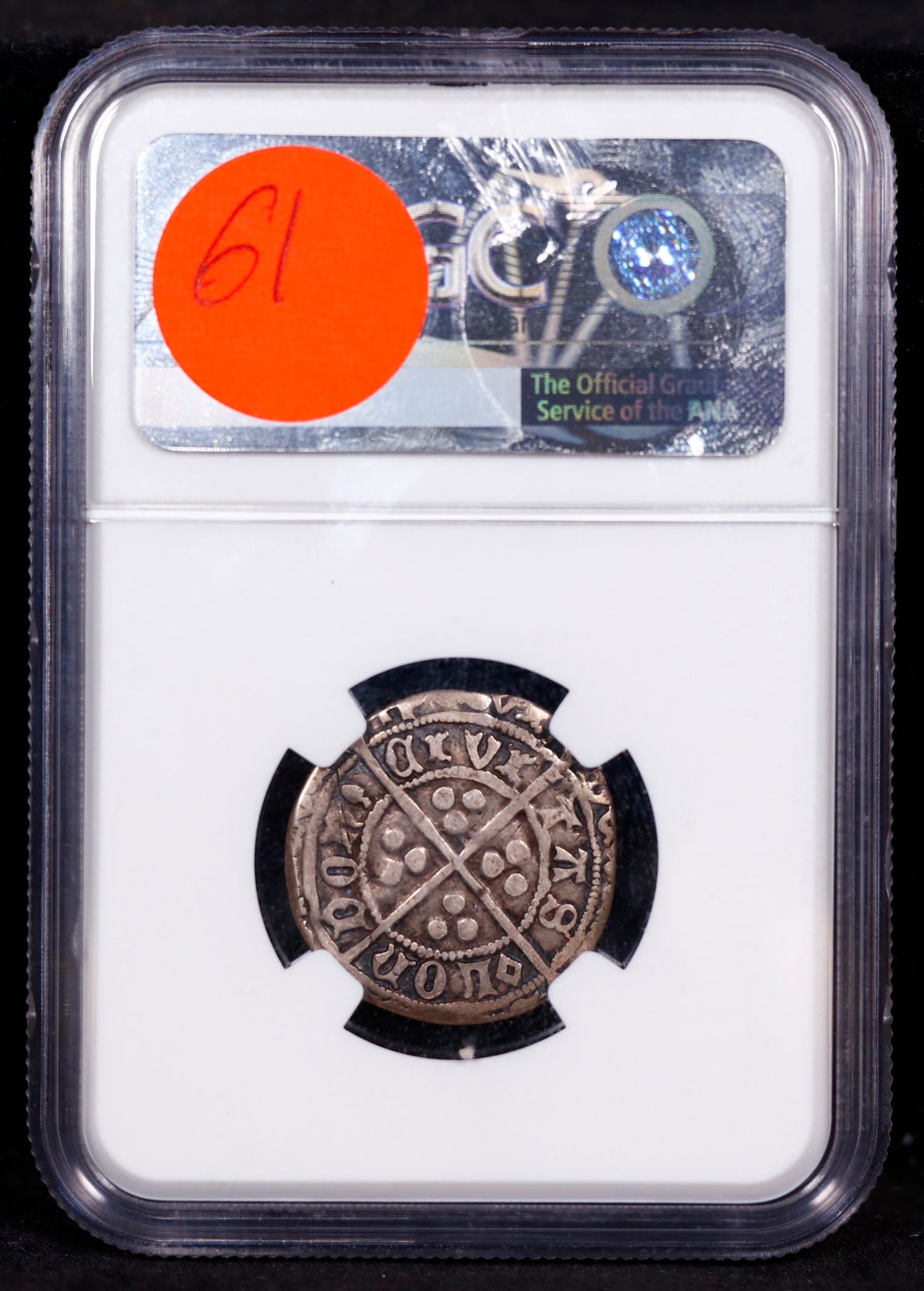 1431-33 England 4p Pence S-1874 Henry VI 3.07g NGC CLIPPED